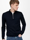 ONLY & SONS Tmavě modrý pánský svetr ONLY & SONS Wyler