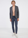 ONLY & SONS Tmavě šedé pánské kostkované sako ONLY & SONS Mark