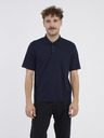 Jack & Jones Tmavě modré pánské polo tričko Jack & Jones Blamatt