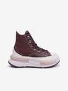 Converse Vínové dámské kotníkové tenisky na platformě Converse Run Star Legacy CX Future Archive