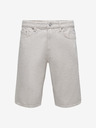 ONLY & SONS Krémové pánské džínové kraťasy ONLY & SONS Avi