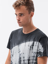 Ombre Clothing Šedé pánské tričko Ombre Clothing