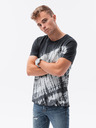 Ombre Clothing Šedé pánské tričko Ombre Clothing