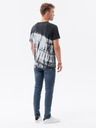 Ombre Clothing Šedé pánské tričko Ombre Clothing