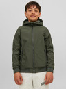 Jack & Jones Khaki klučičí softshellová bunda Jack & Jones Basic