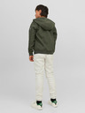 Jack & Jones Khaki klučičí softshellová bunda Jack & Jones Basic