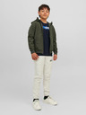 Jack & Jones Khaki klučičí softshellová bunda Jack & Jones Basic