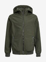 Jack & Jones Khaki klučičí softshellová bunda Jack & Jones Basic