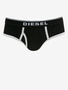 Diesel Sada tří černých dámských kalhotek Diesel