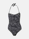 Dorothy Perkins Krémovo-modré vzorované plavky Dorothy Perkins