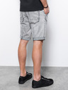 Ombre Clothing Šedé pánské džínové kraťasy Ombre Clothing W361