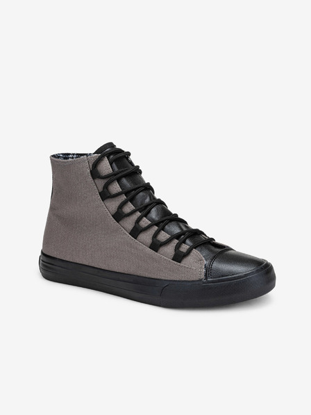 Ombre Clothing Černo-šedé pánské sneakers boty Ombre Clothing T378