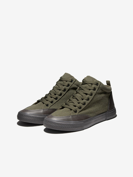 Ombre Clothing Černo-zelené pánské sneakers boty Ombre Clothing T377