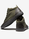 Ombre Clothing Černo-zelené pánské sneakers boty Ombre Clothing T377
