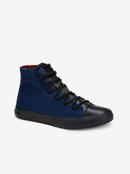 Ombre Clothing Černo-modré pánské sneakers boty Ombre Clothing T378