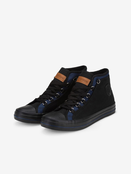 Ombre Clothing Černé pánské sneakers boty Ombre Clothing T375