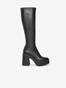 Steve Madden Černé dámské kozačky na podpatku Steve Madden Phoenix
