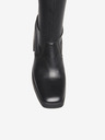 Steve Madden Černé dámské kozačky na podpatku Steve Madden Phoenix