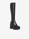 Steve Madden Černé dámské kozačky na podpatku Steve Madden Phoenix