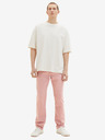 Tom Tailor Světle růžové pánské straight fit džíny Tom Tailor