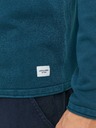 Jack & Jones Petrolejový pánský svetr Jack & Jones Eleo