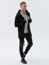 Ombre Clothing Černá pánská mikina Ombre Clothing B1369