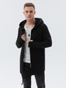 Ombre Clothing Černá pánská mikina Ombre Clothing B1369