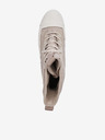 Converse Světle růžové dámské kotníkové tenisky na platformě Converse Chuck Taylor All Star Lugged 2.0