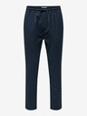 ONLY & SONS Tmavě modré pánské kalhoty ONLY & SONS Linus