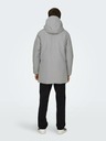 ONLY & SONS Šedá pánská zimní parka ONLY & SONS Carl