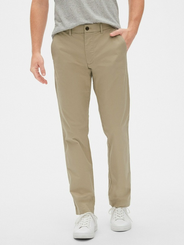 GAP Kalhoty modern khaki in straight fit GapFlex GAP