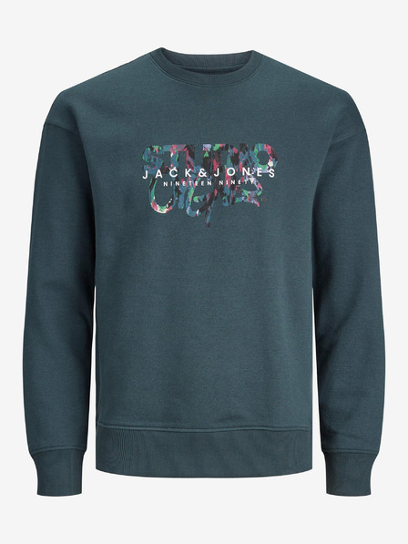 Jack & Jones Tmavě zelená klučičí mikina Jack & Jones Silver