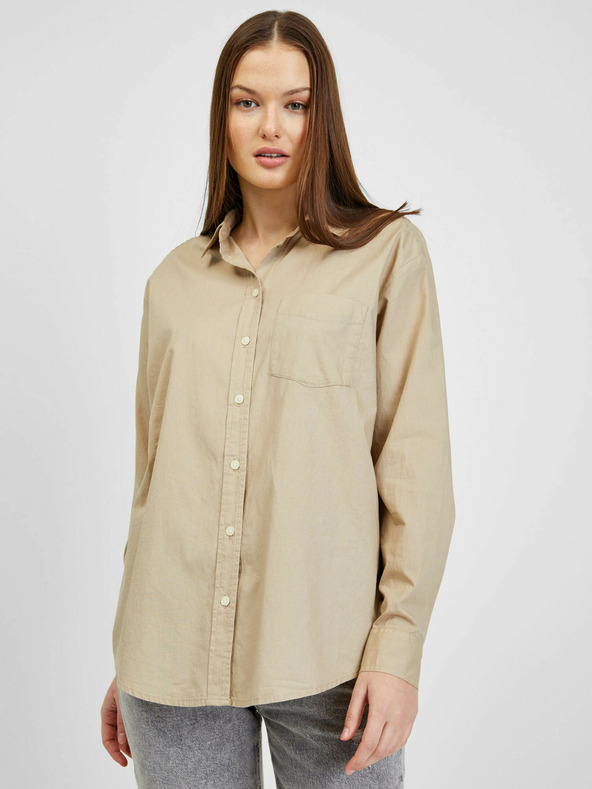 GAP Bavlněná košile oversize GAP