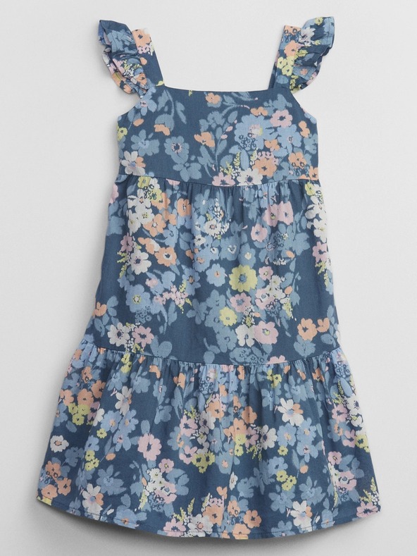 GAP Baby květované midi šaty GAP