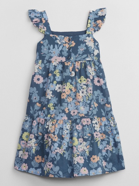 GAP Baby květované midi šaty GAP