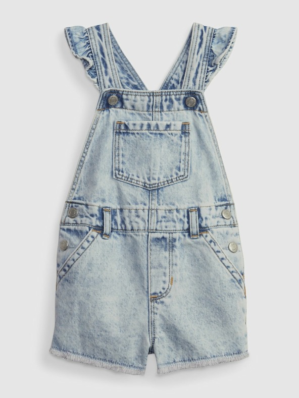 GAP Baby džínové kraťasy s laclem GAP