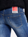 DSQUARED2 Modré dámské slim fit džíny DSQUARED2