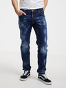 DSQUARED2 Modré pánské straight fit džíny DSQUARED2