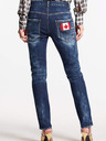 DSQUARED2 Modré dámské slim fit džíny DSQUARED2 Cool Girl