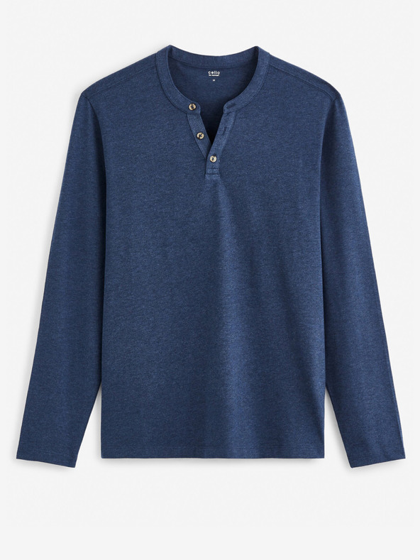 Celio Tmavě modré pánské tričko Celio Fegetiml