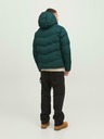 Jack & Jones Petrolejová pánská prošívaná zimní bunda Jack & Jones Vester