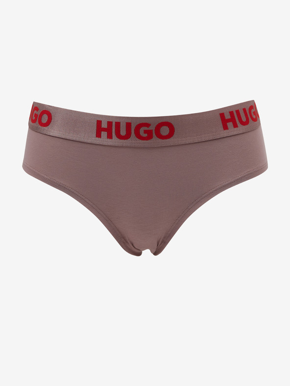 HUGO Starorůžové dámské kalhotky HUGO