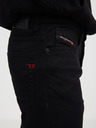 Diesel Černé pánské straight fit džíny Diesel