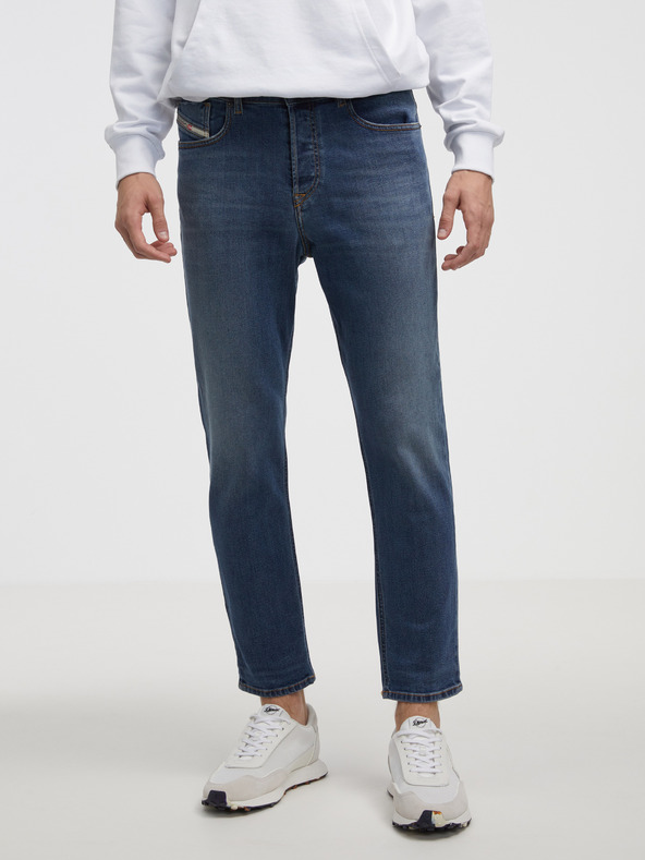 Diesel Tmavě modré pánské skinny fit džíny Diesel