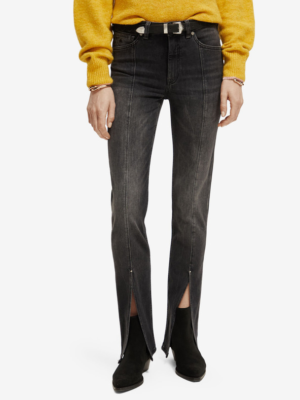 Scotch & Soda Černé dámské bootcut džíny Scotch & Soda