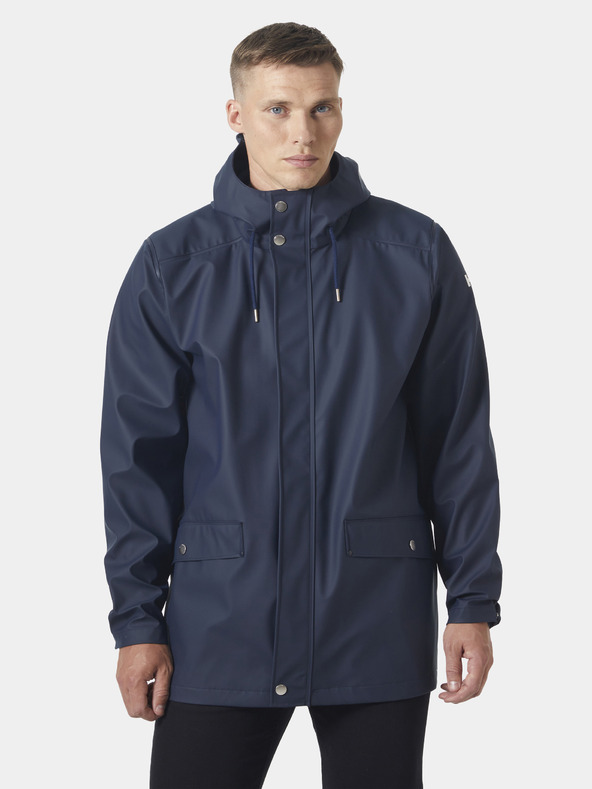 Helly Hansen Tmavě modrá pánská nepromokavá bunda HELLY HANSEN Moss