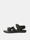 Vero Moda Černé sandály VERO MODA Soft