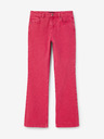 Desigual Růžové dámské bootcut džíny Desigual Oslo