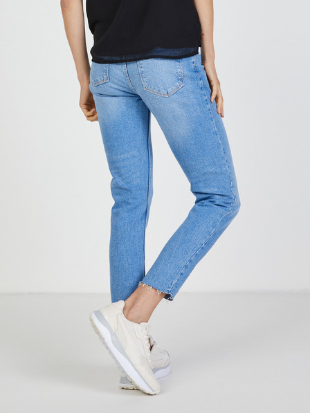 TALLY WEiJL Světle modré dámské zkrácené slim fit džíny TALLY WEiJL