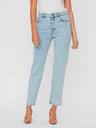 Vero Moda Světle modré straight fit džíny VERO MODA Carla